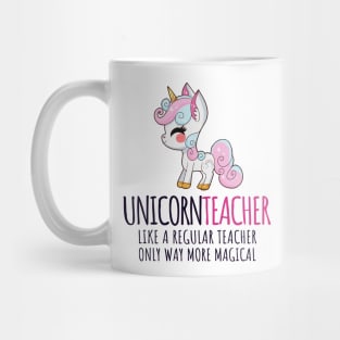 'Unicorn Teacher' Cute Teacher Magical Mug